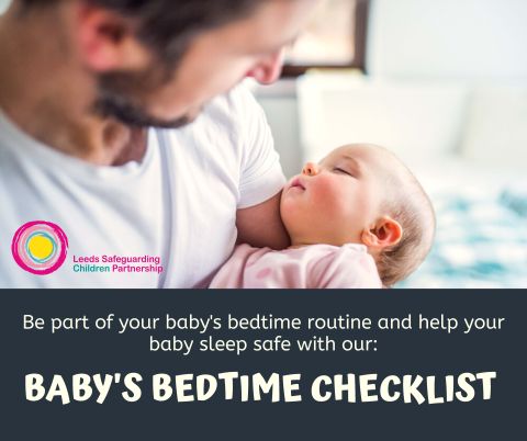 Be part of your baby's bedtime routine and help your baby sleep safe with our baby's bedtime checklist.